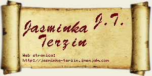 Jasminka Terzin vizit kartica
